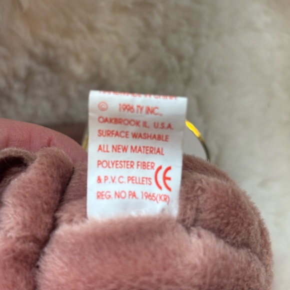 Ty Plush Batty Toy in Soft Brown - Picture 5 of 5